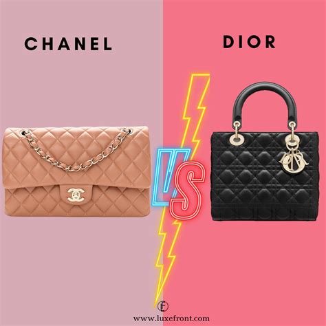 chanel bags vs dior bags.